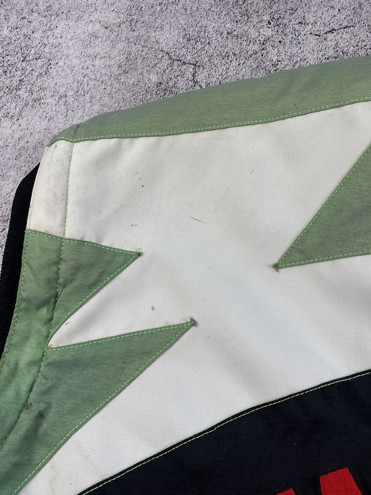 Vintage Vintage Kawasaki Team Green Racing zip off jacket vest Size US L / EU 52-54 / 3 - 20 Thumbnail