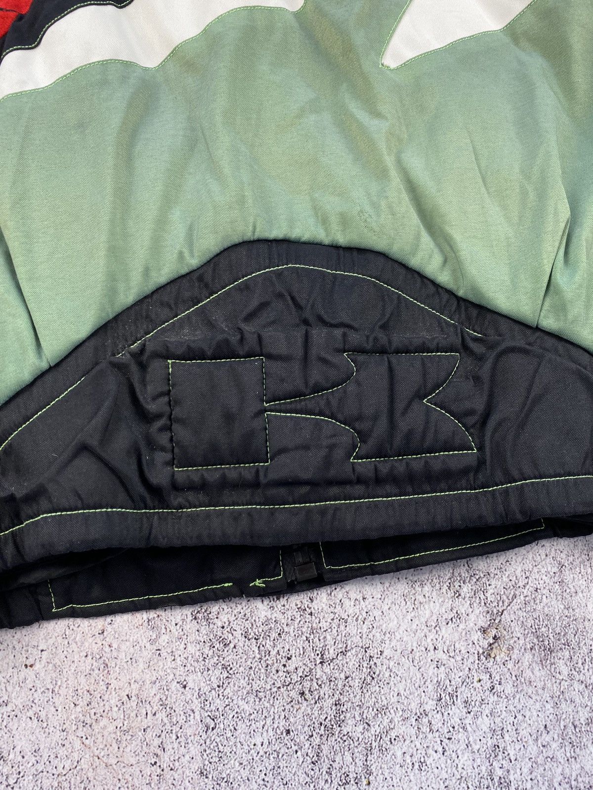 Vintage Vintage Kawasaki Team Green Racing zip off jacket vest Size US L / EU 52-54 / 3 - 19 Thumbnail
