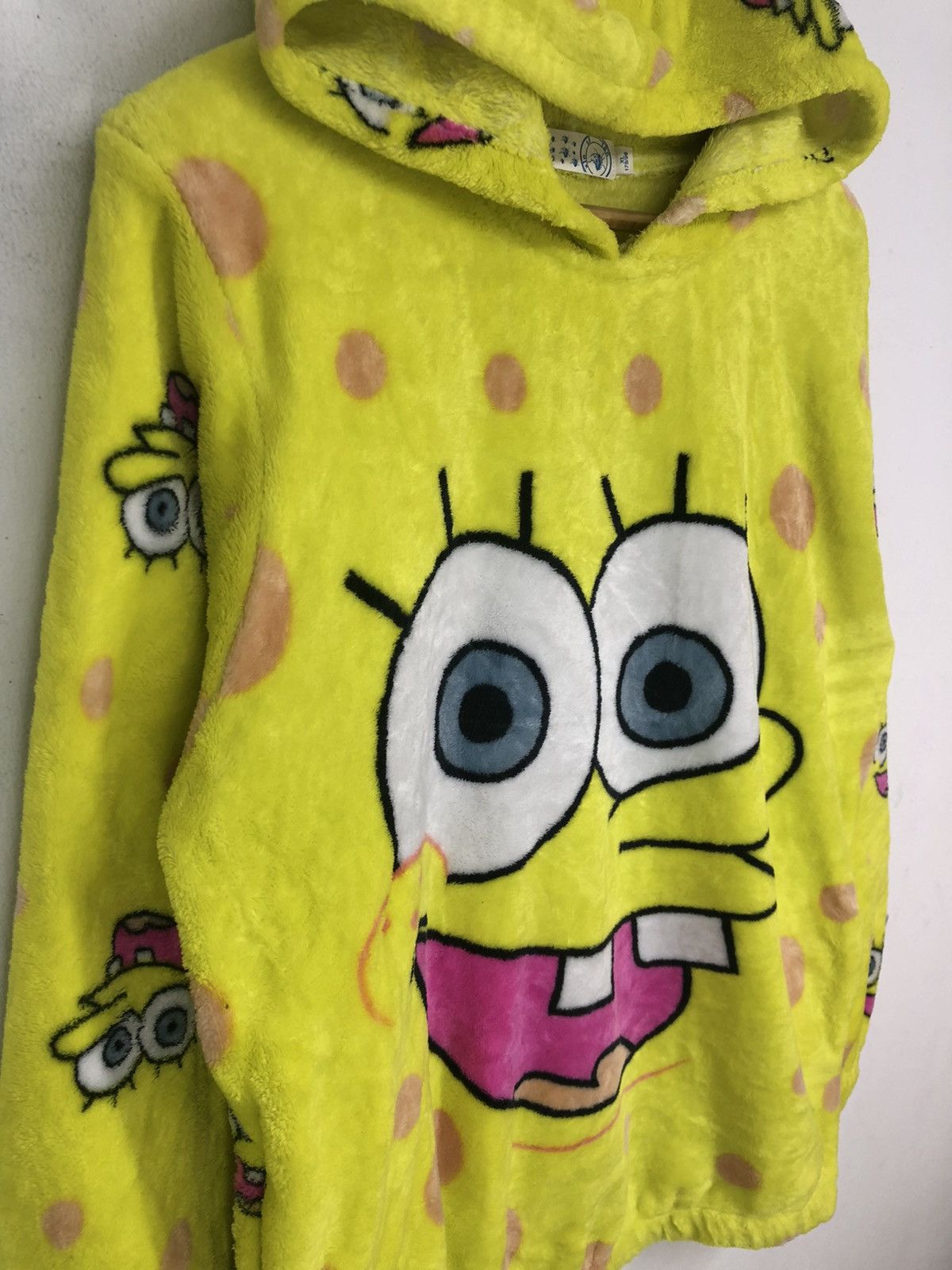 Nickelodeon Spongebob Fullprint Fleece Hoodie Size US L / EU 52-54 / 3 - 7 Thumbnail