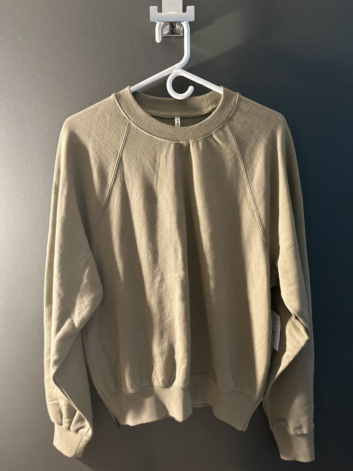 FEAR OF GOD FOG COLLECTION TWO MOCK NECK SIDE ZIPPER SWEATSHIRT outlet SAGE GREEN