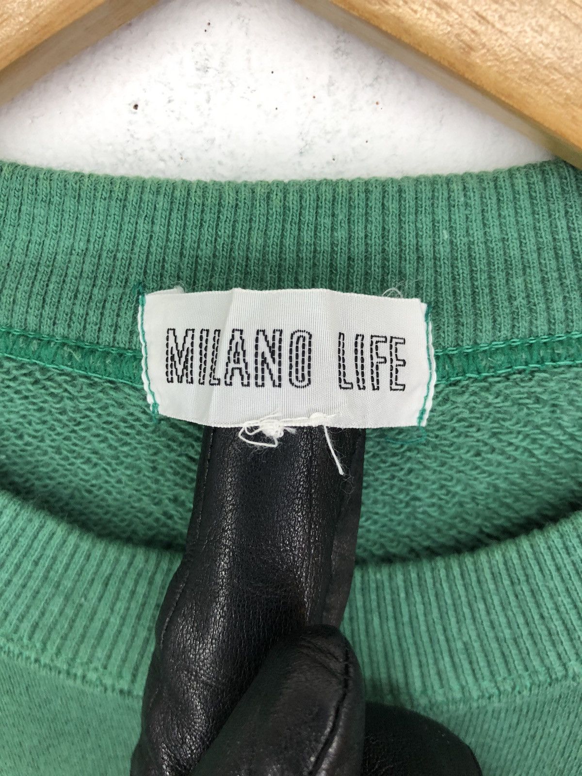 Japanese Brand × Vintage Vintage Milano Life Honmoku Crewneck Sweatshirt Size US M / EU 48-50 / 2 - 7 Thumbnail