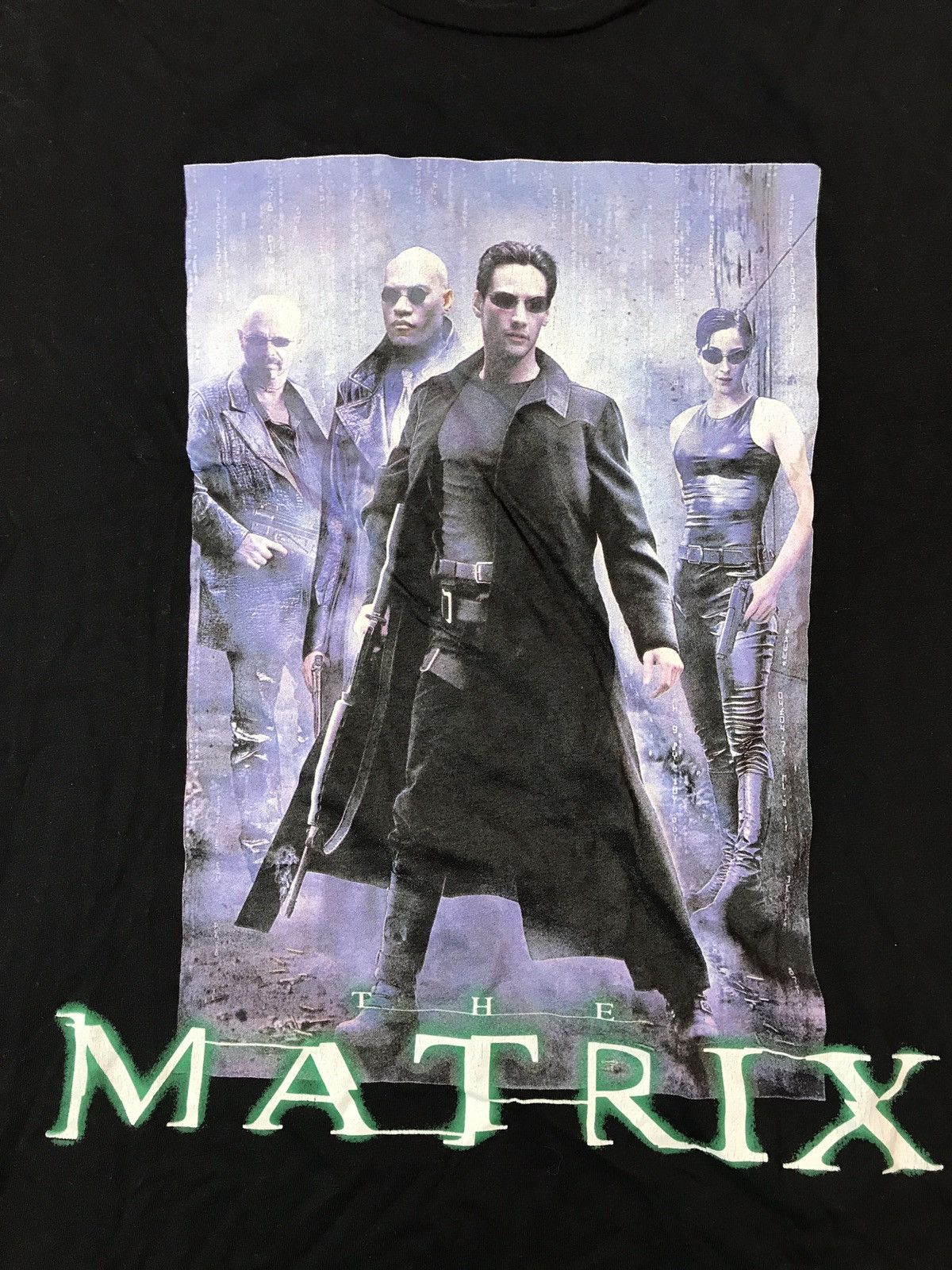 Vintage The Matrix Movie Neo t shirt vintage Size US L / EU 52-54 / 3 - 2 Thumbnail