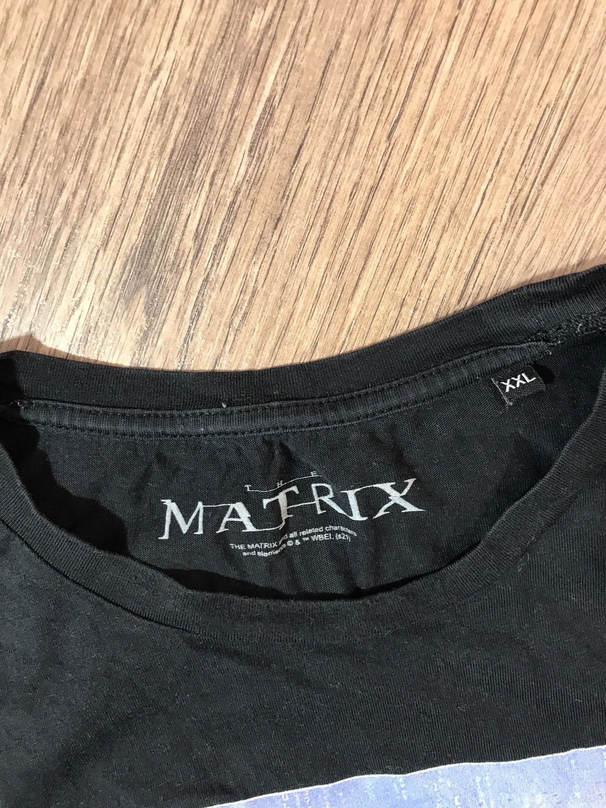 Vintage The Matrix Movie Neo t shirt vintage Size US L / EU 52-54 / 3 - 3 Thumbnail
