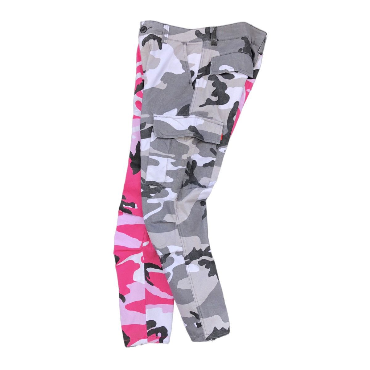 Japanese Brand Big For Sam Camouflage Patchwork Jogger Pants Size US 30 / EU 46 - 3 Thumbnail