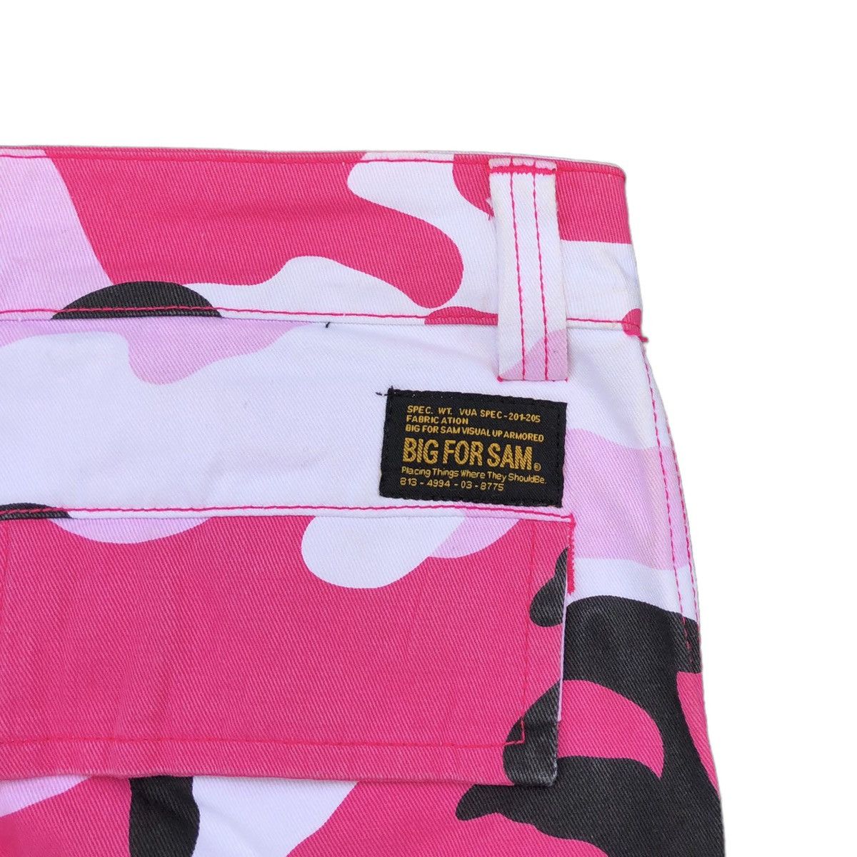 Japanese Brand Big For Sam Camouflage Patchwork Jogger Pants Size US 30 / EU 46 - 10 Thumbnail