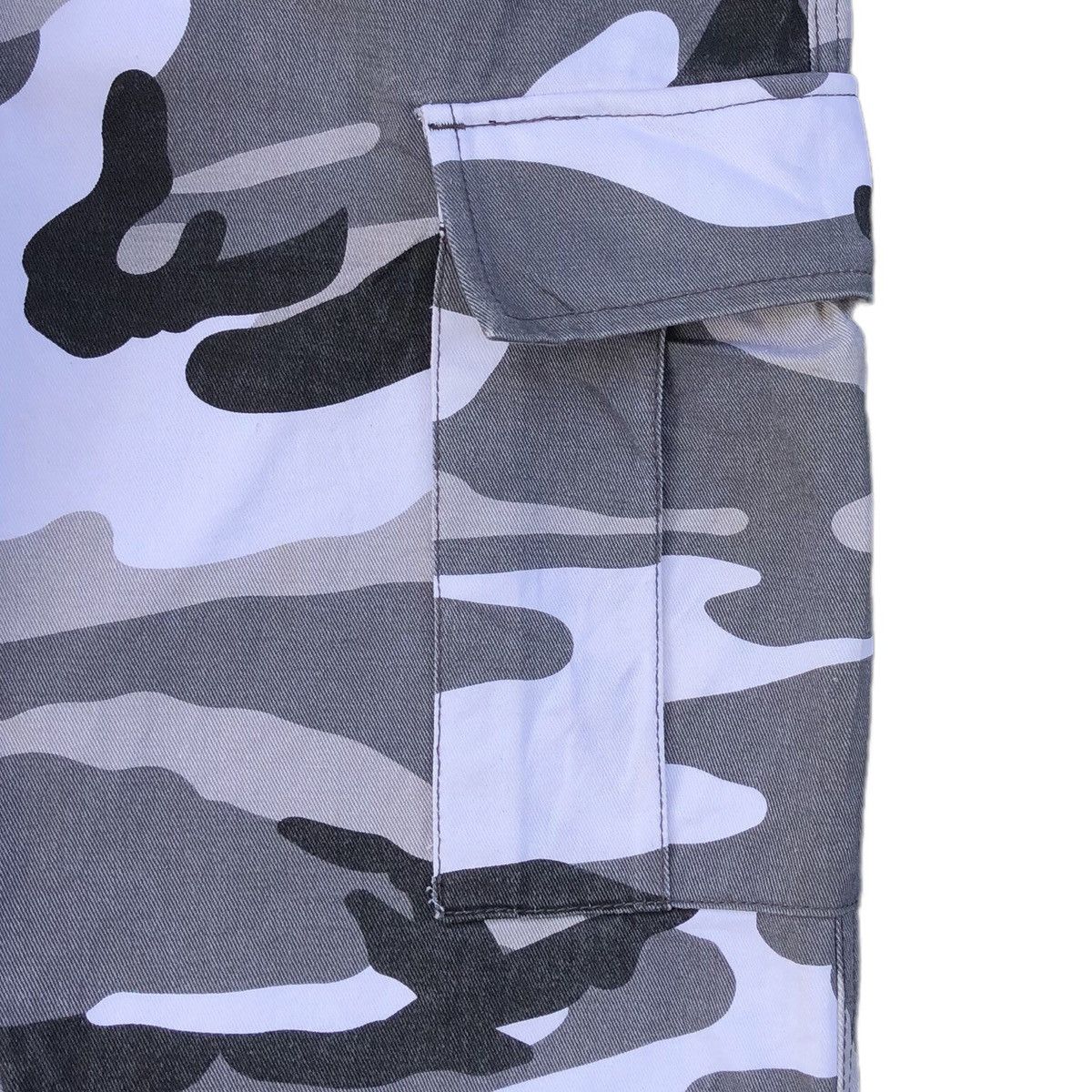 Japanese Brand Big For Sam Camouflage Patchwork Jogger Pants Size US 30 / EU 46 - 6 Thumbnail