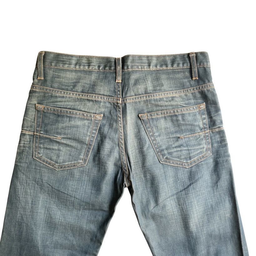 Dior Dior Homme Wrinkle Dark Blue Coated Jeans 17.5CM MII Size US 29 - 4 Thumbnail