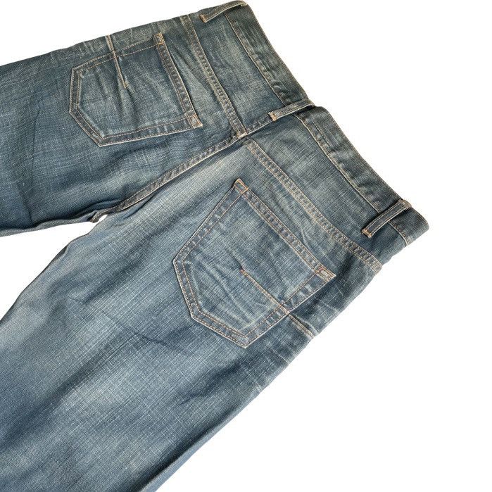 Dior Dior Homme Wrinkle Dark Blue Coated Jeans 17.5CM MII Size US 29 - 5 Thumbnail