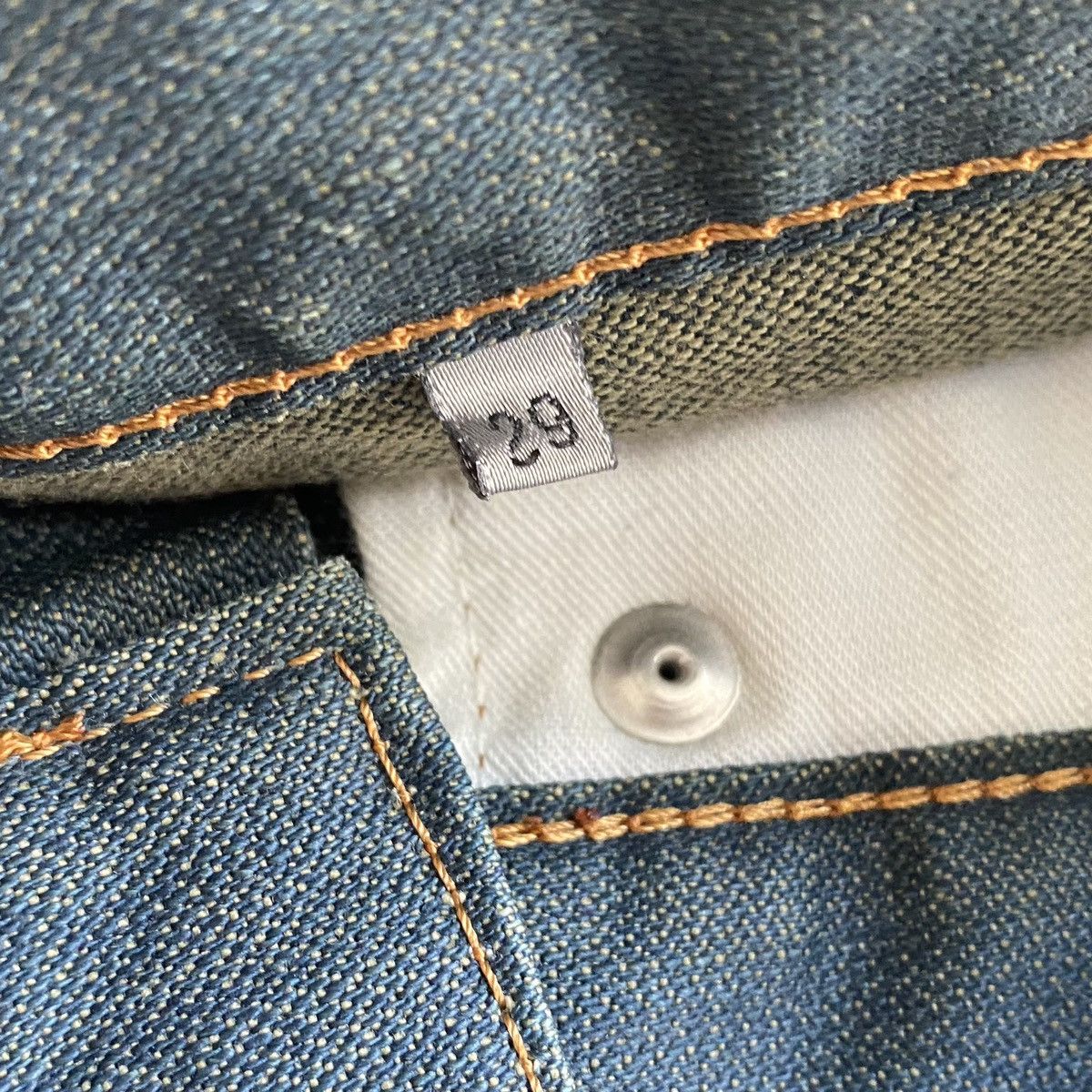 Dior Dior Homme Wrinkle Dark Blue Coated Jeans 17.5CM MII Size US 29 - 9 Thumbnail