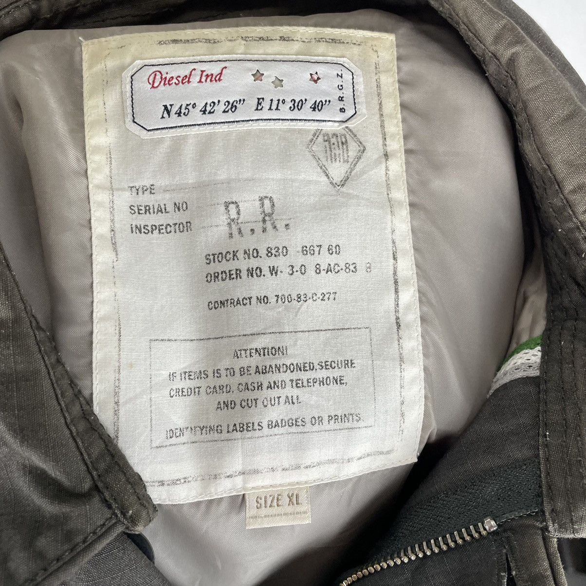 Diesel ⚡️DIESEL LAMB LEATHER ELBOW PAD JACKET Size US XL / EU 56 / 4 - 12 Thumbnail