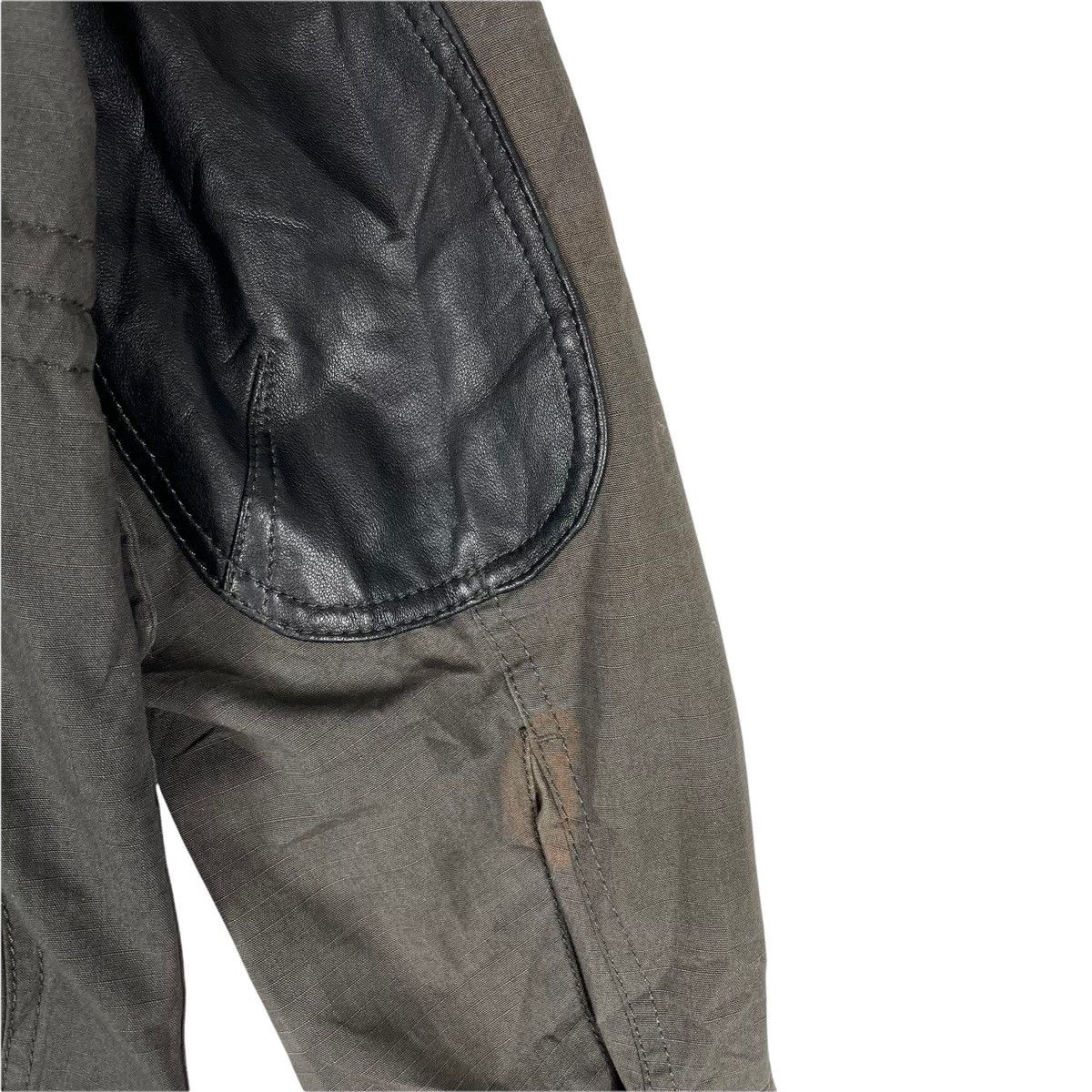 Diesel ⚡️DIESEL LAMB LEATHER ELBOW PAD JACKET Size US XL / EU 56 / 4 - 8 Thumbnail