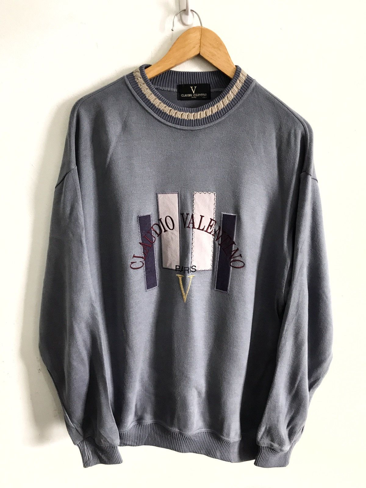 Claudio Valentino Paris Crewneck Sweatshirt