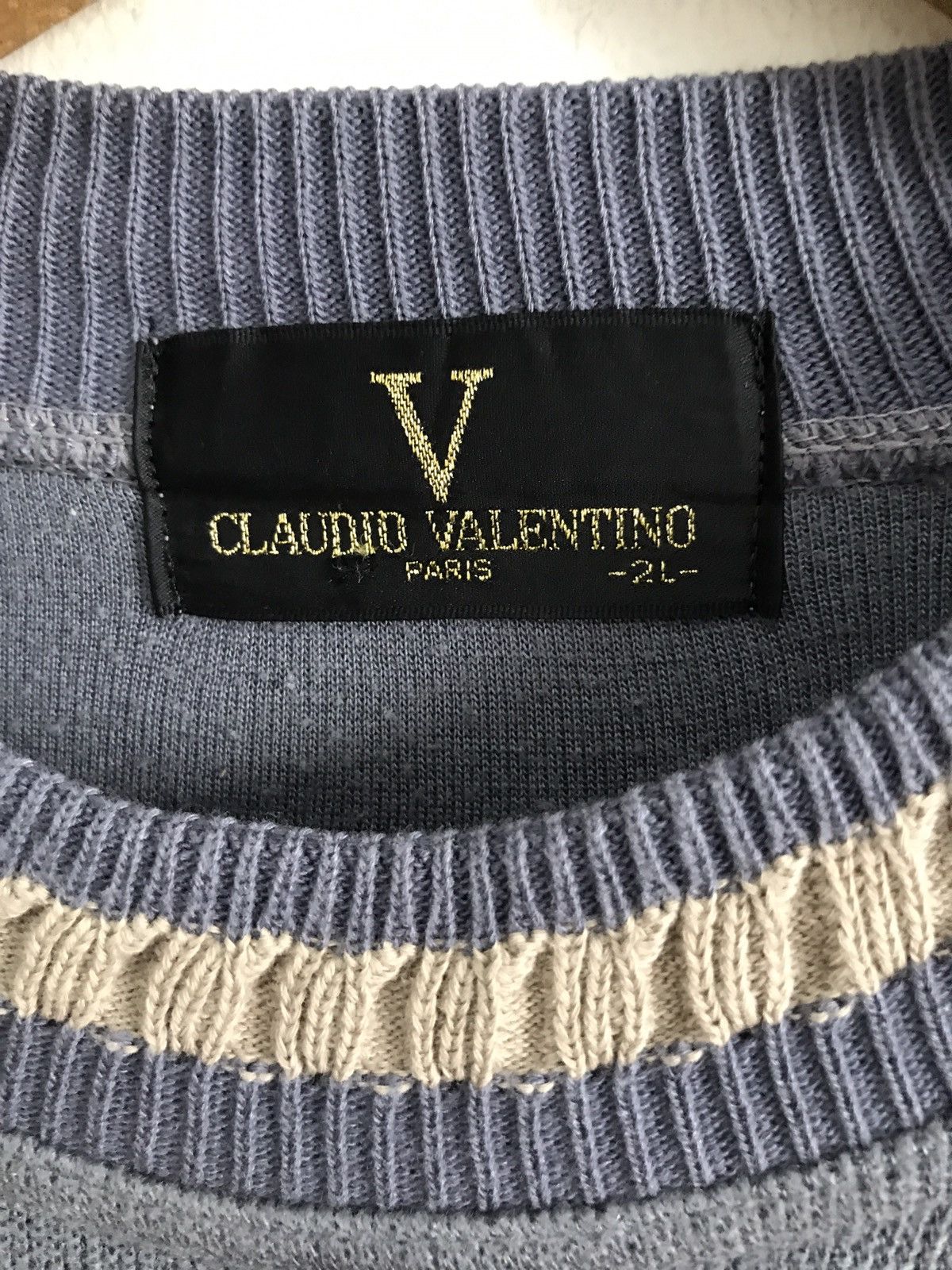 Valentino Claudio Valentino Paris Crewneck Sweatshirt Size US L / EU 52-54 / 3 - 4 Thumbnail