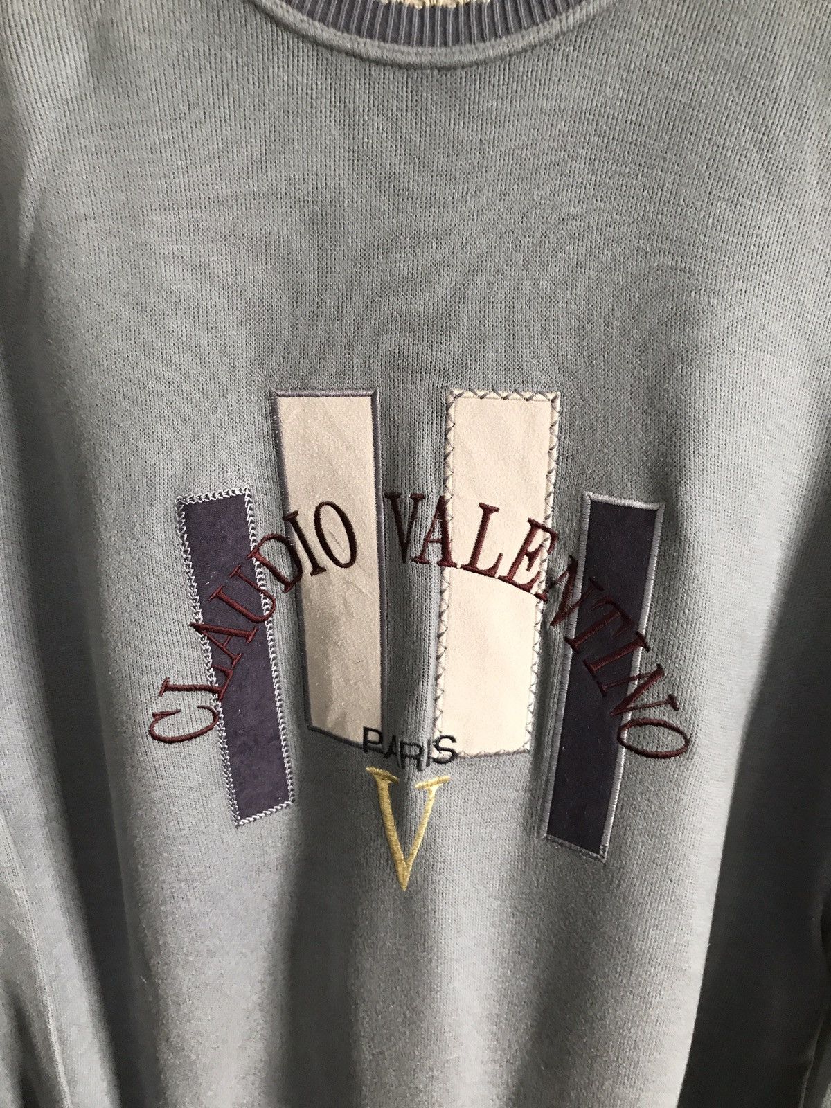 Valentino Claudio Valentino Paris Crewneck Sweatshirt Size US L / EU 52-54 / 3 - 3 Thumbnail