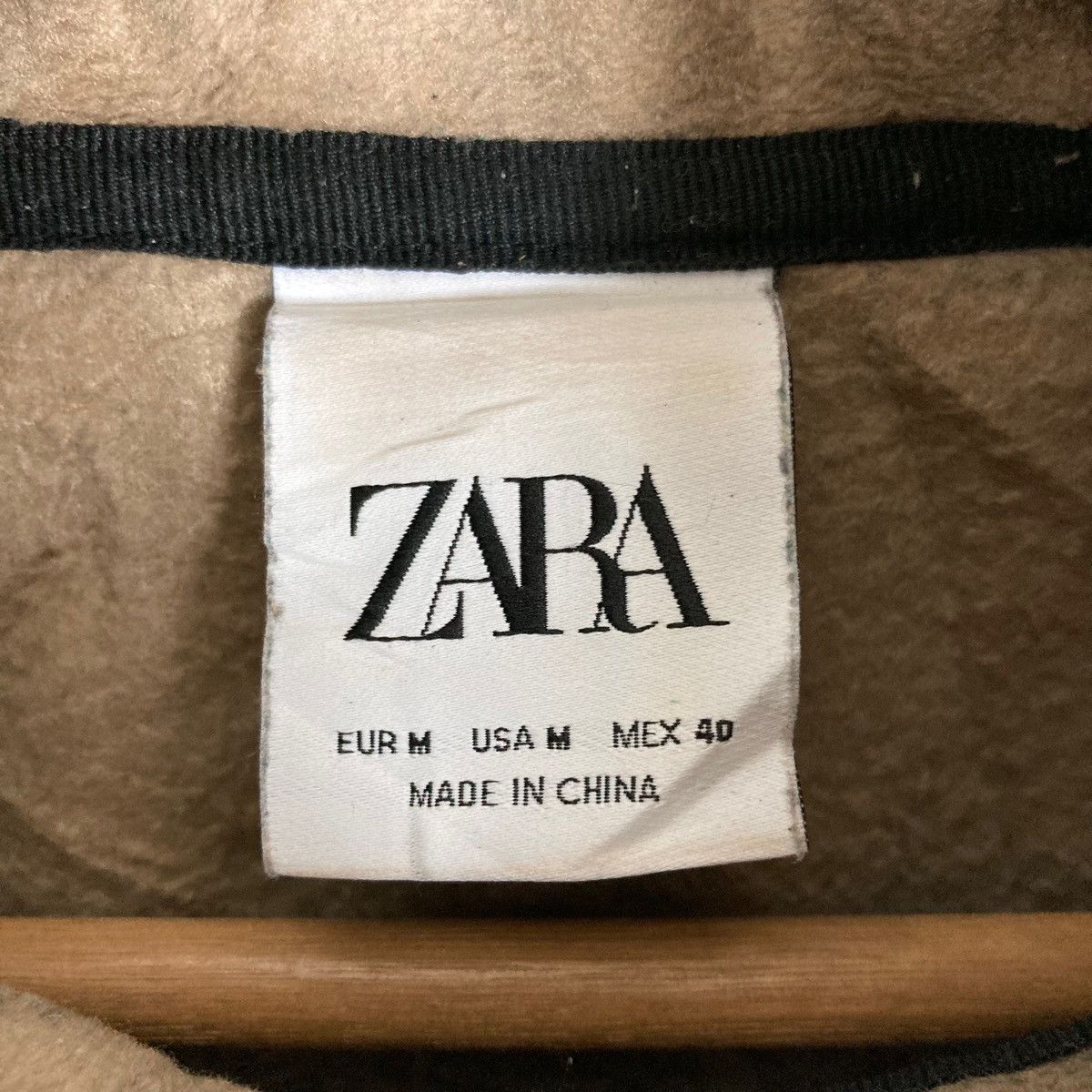 Zara Zara Basic Two Tone Quarter Zip Pullover Jumper Fleece Size US M / EU 48-50 / 2 - 5 Thumbnail