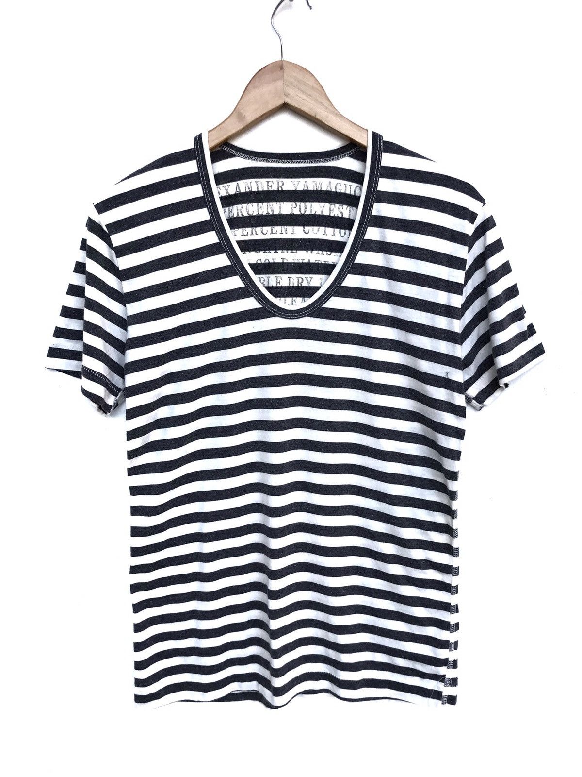 Alexander Yamaguchi Alexander Yamaguchi Stripes Grunge Kurt Cobain Style Size US S / EU 44-46 / 1 - 1 Thumbnail
