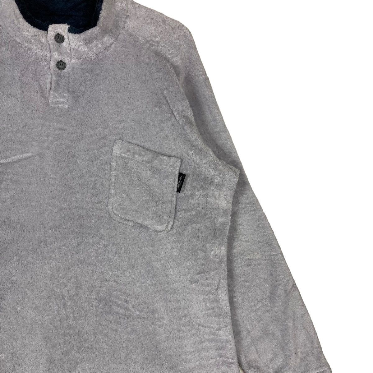 Kansai Yamamoto Vintage Kansai Yamamoto Single Pocket Plain Pullover Jumper Size US M / EU 48-50 / 2 - 3 Thumbnail