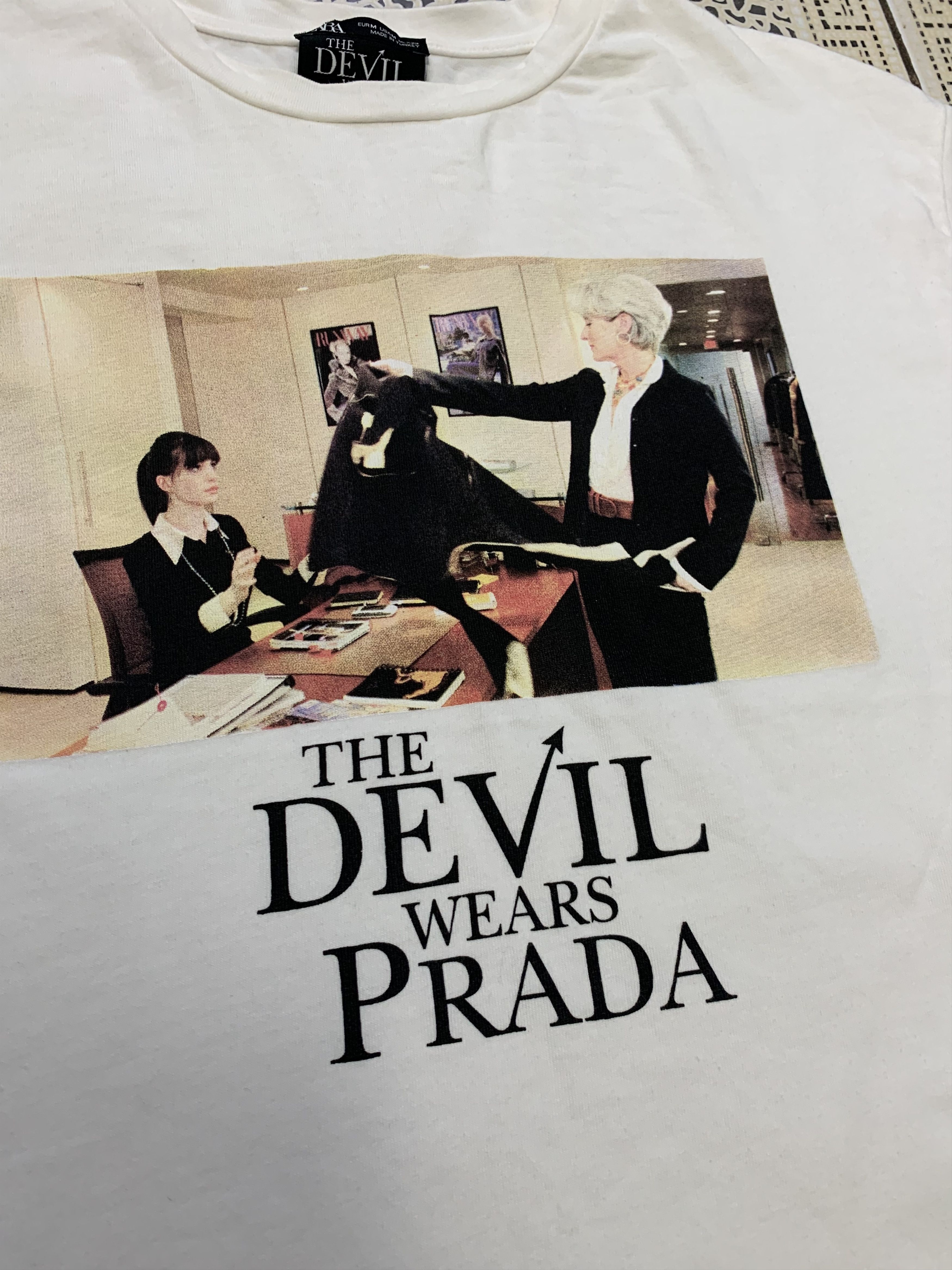 Zara The Devil wears Prada 2019 tee Zara Size US M / EU 48-50 / 2 - 3 Thumbnail
