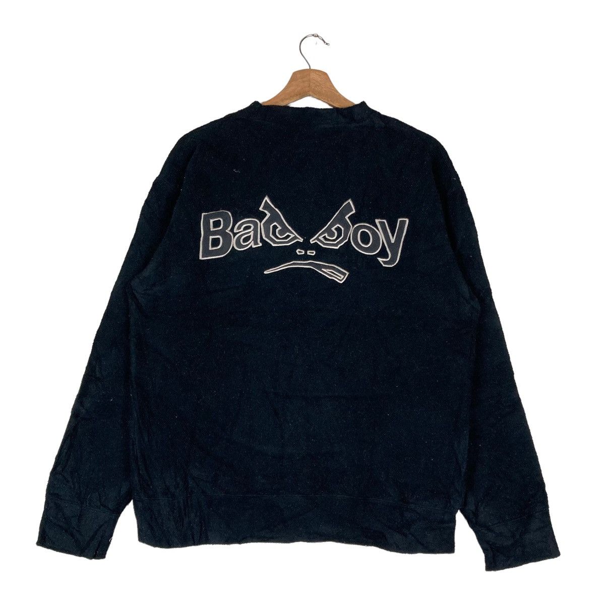 Vintage Vintage Bad Boy Pullover Jumper Fleece Sweatshirt Size US M / EU 48-50 / 2 - 6 Thumbnail