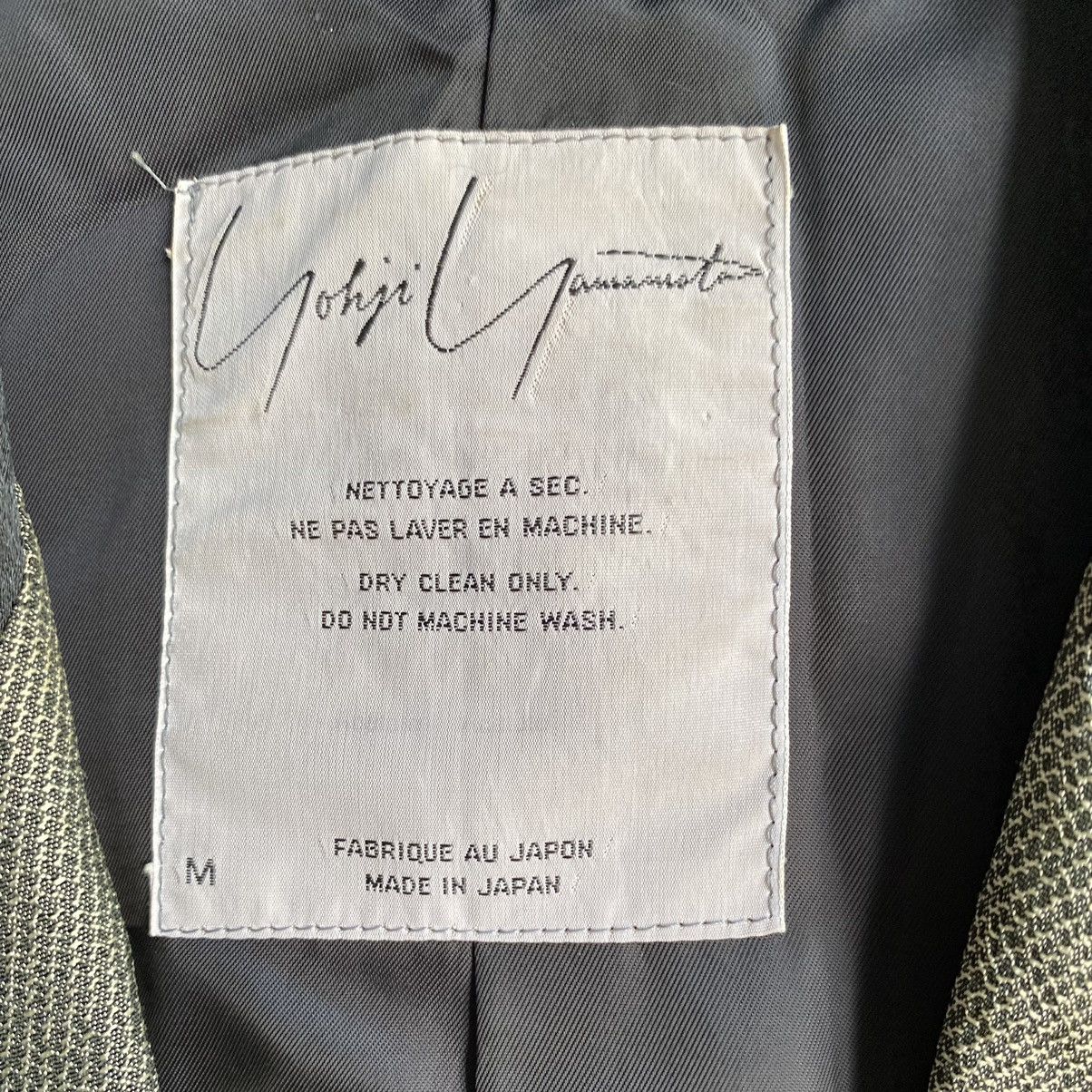 Yohji Yamamoto Vintage 80’s Iridescent Cropped Blazer Size US M / EU 48-50 / 2 - 4 Thumbnail
