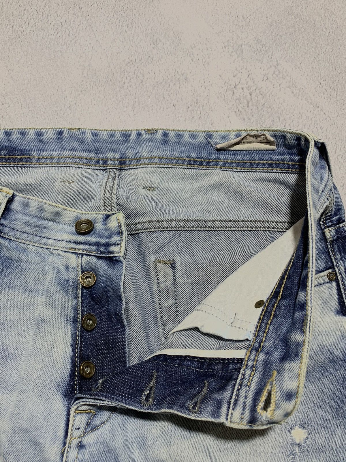 Diesel × Vintage Vintage Diesel Viker jeans denim distressed style size 31X34 Size US 31 - 8 Thumbnail