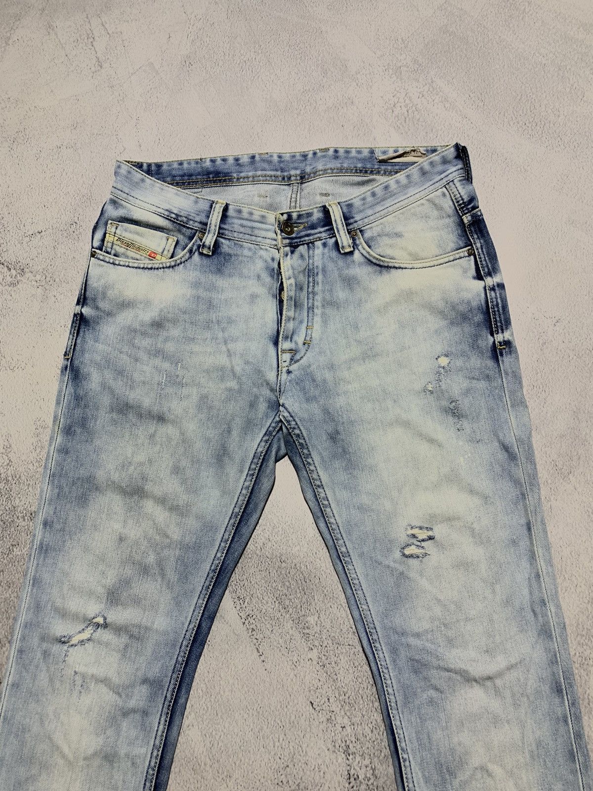 Diesel × Vintage Vintage Diesel Viker jeans denim distressed style size 31X34 Size US 31 - 7 Thumbnail