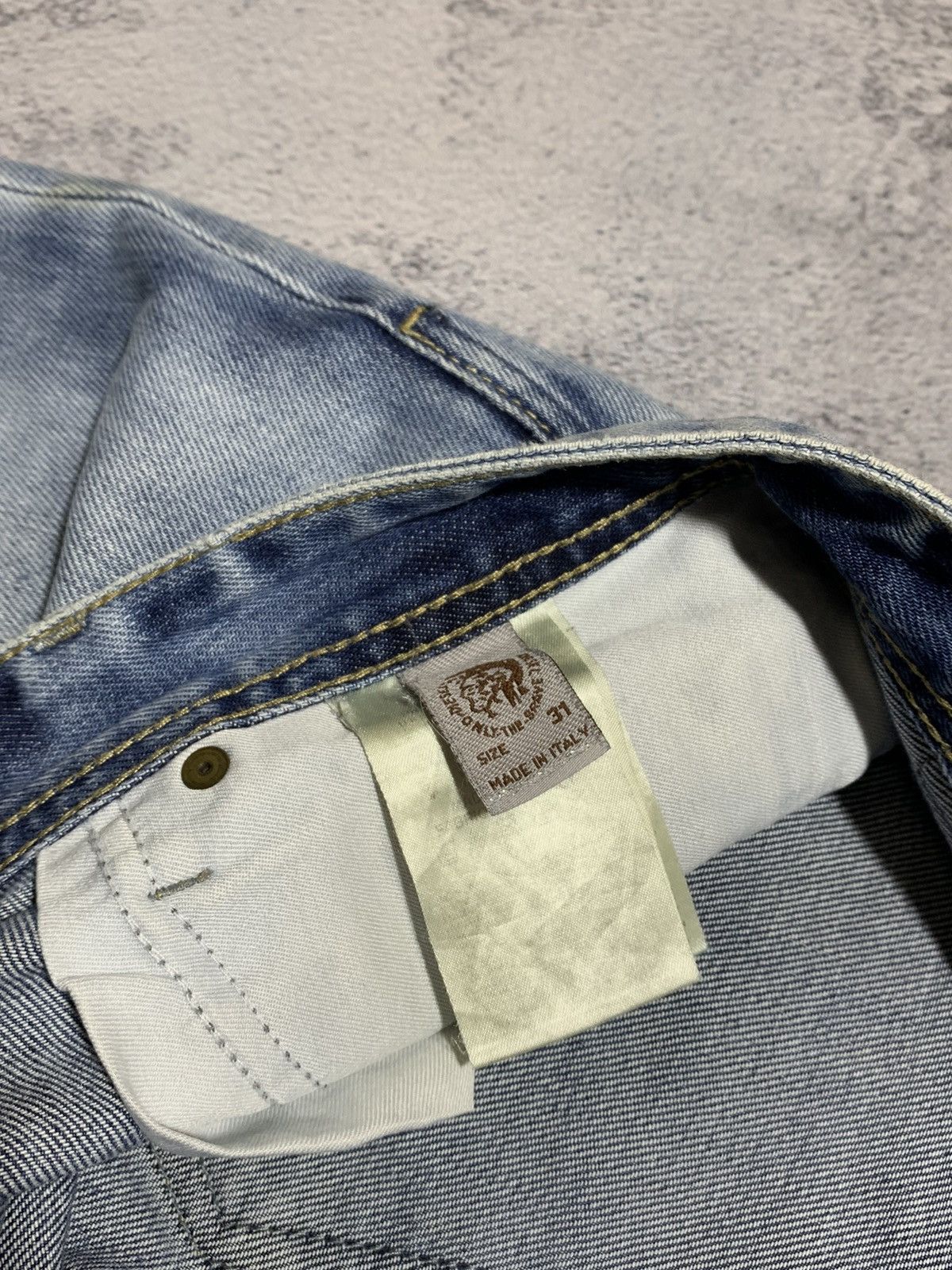 Diesel × Vintage Vintage Diesel Viker jeans denim distressed style size 31X34 Size US 31 - 9 Thumbnail