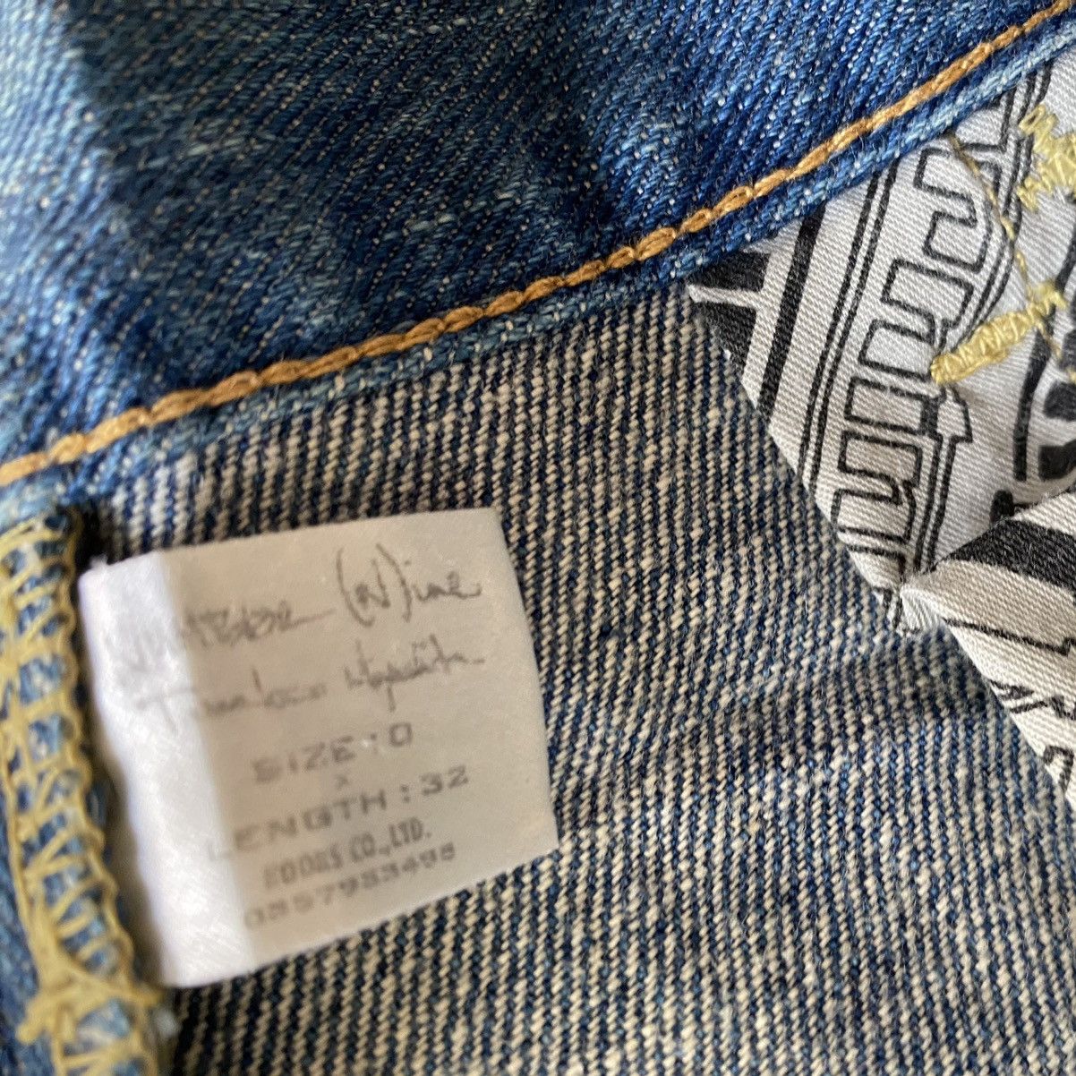 Number (N)ine AW03 Touch Me I’m Sick Patchwork Crash Jeans Size US 30 / EU 46 - 14 Thumbnail