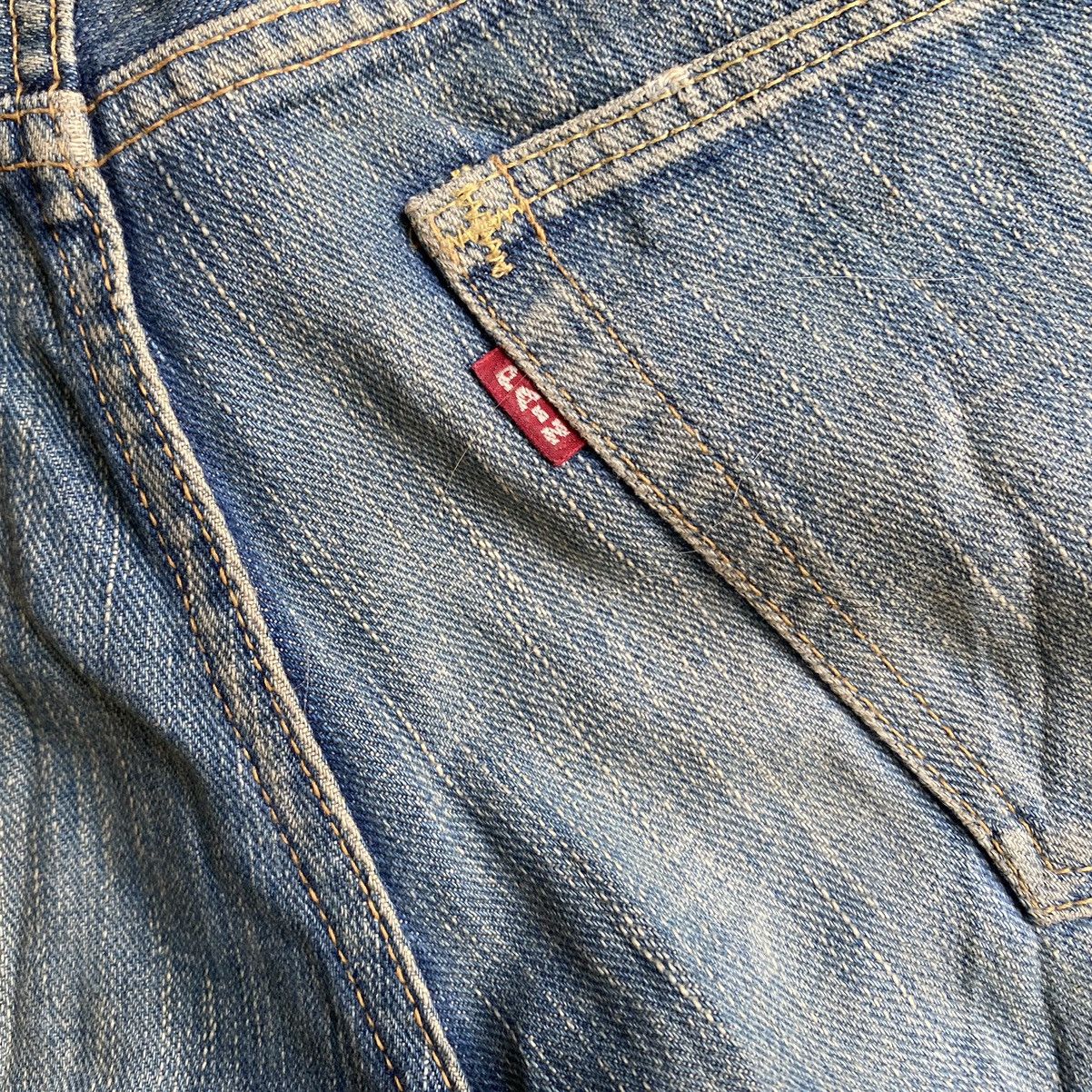 Number (N)ine AW03 Touch Me I’m Sick Patchwork Crash Jeans Size US 30 / EU 46 - 8 Thumbnail