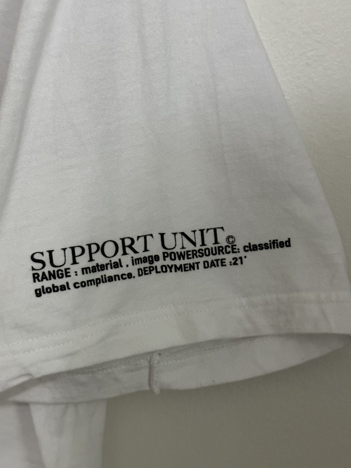 Supreme Supreme Support Unit Tee Size US L / EU 52-54 / 3 - 5 Thumbnail