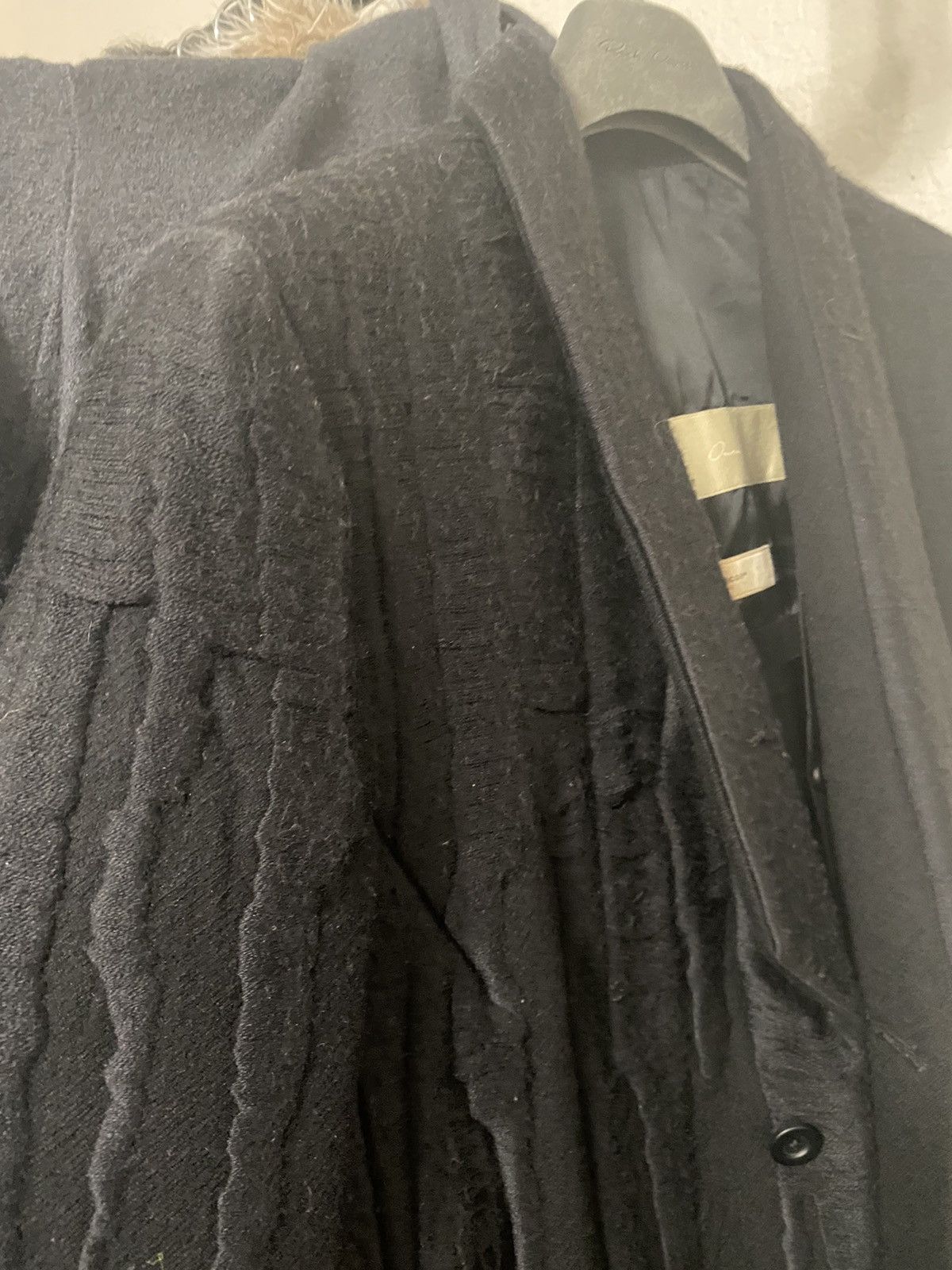 Rick Owens Rick Owens fw16 “mastodon” embroidered vomit coat Size US S / EU 44-46 / 1 - 2 Thumbnail