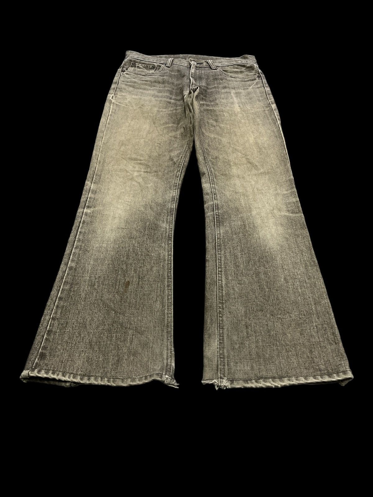 Japanese Brand × Vintage FLARED💥RUSTY BOBSON DISTRESSED DENIM PANT Size US 31 - 2 Thumbnail