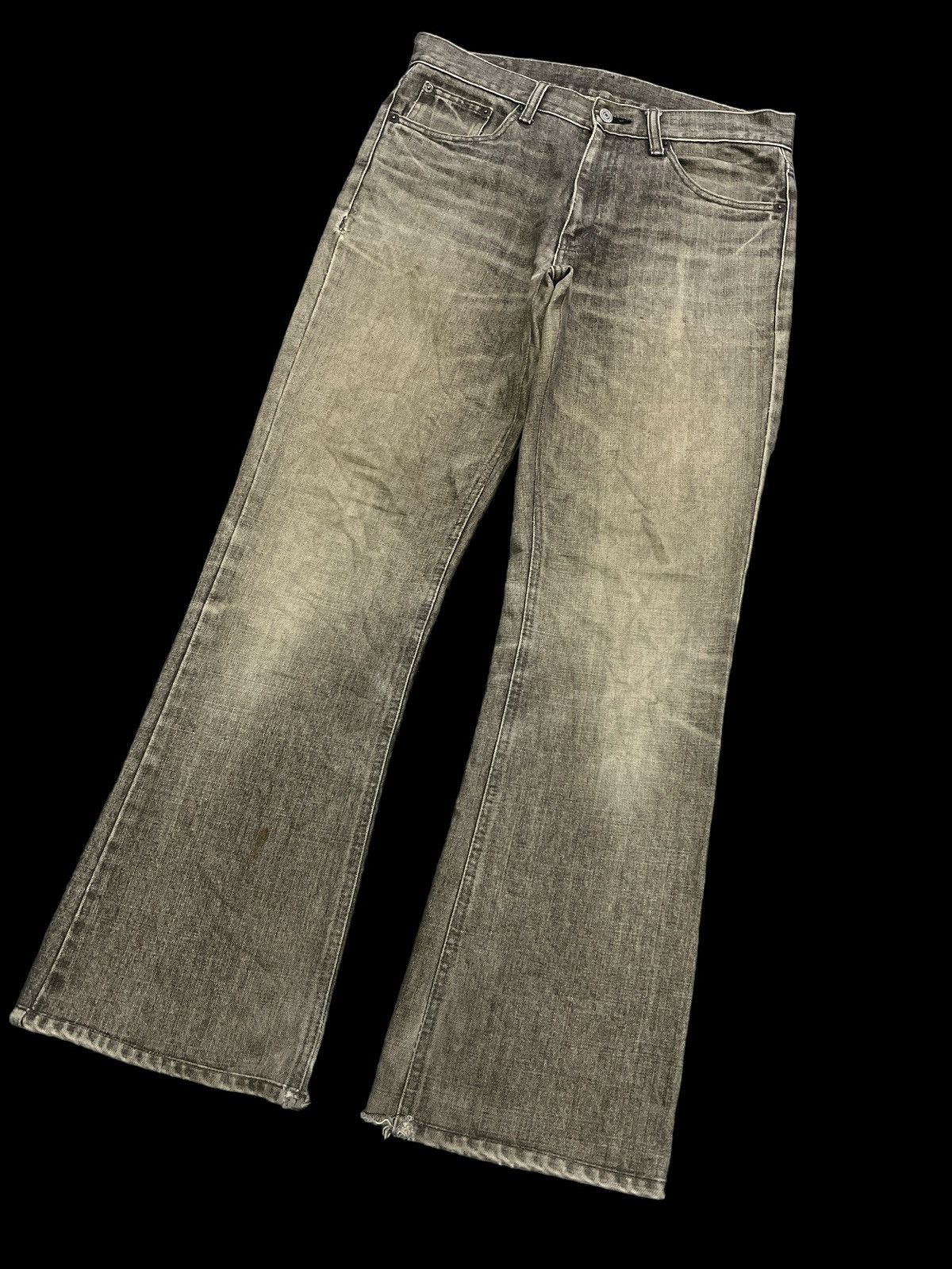 Japanese Brand × Vintage FLARED💥RUSTY BOBSON DISTRESSED DENIM PANT Size US 31 - 5 Thumbnail