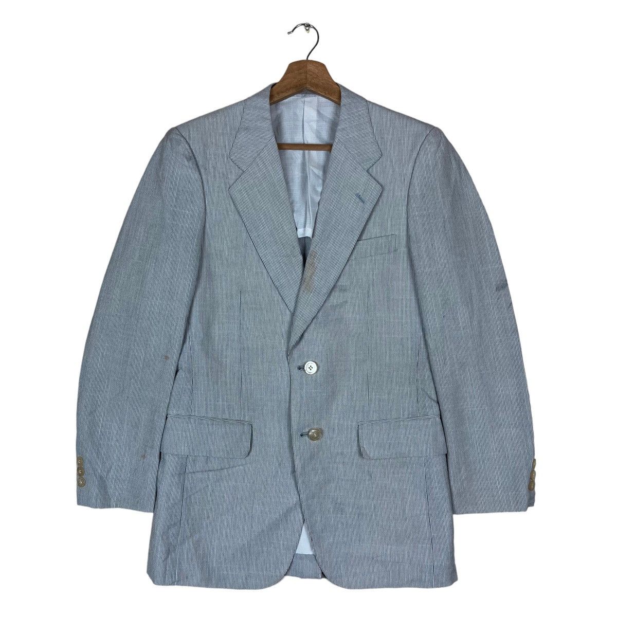 Vintage Vintage Kruger by F-One Flat Button Coat Jacket Size US S / EU 44-46 / 1 - 1 Thumbnail