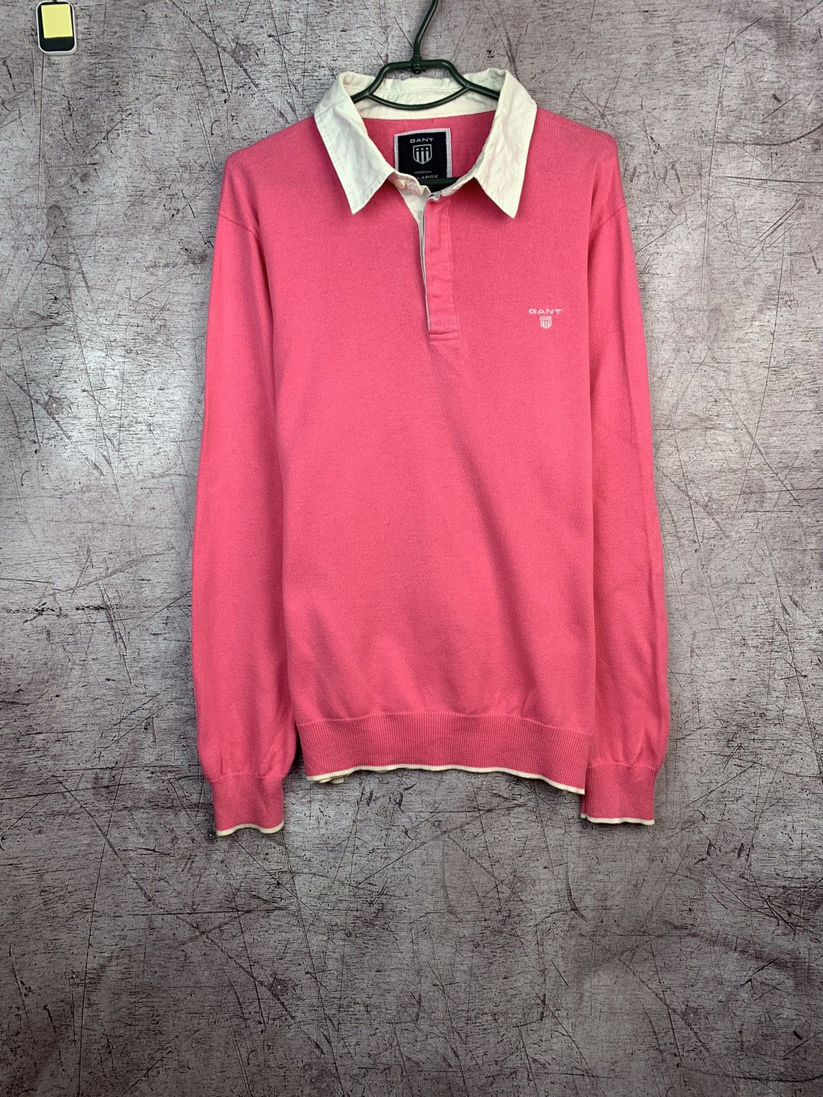 Gant × Vintage Gant Vintage Mens Rugby Long Sleeve Polo Shirt Size US XXL / EU 58 / 5 - 1 Thumbnail
