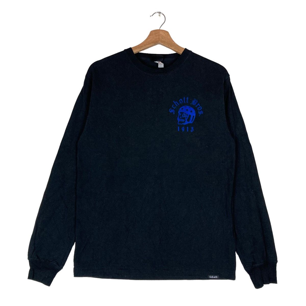 Schott Vintage Schott Sportswear Pullover Jumper Tshirt Size US M / EU 48-50 / 2 - 2 Thumbnail