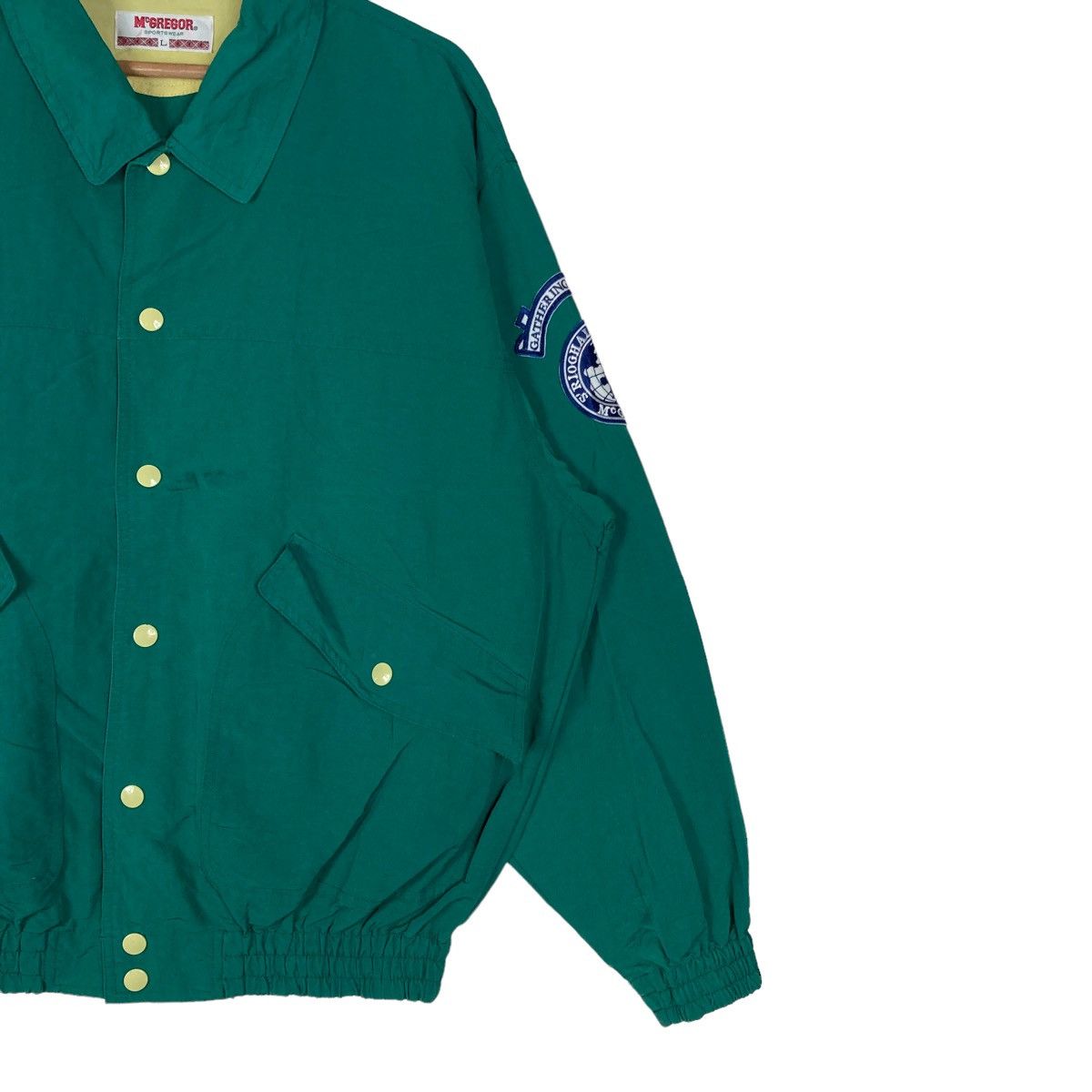 McGregor Vintage McGregor Sportswear Snap Button Jacket Size US L / EU 52-54 / 3 - 3 Thumbnail