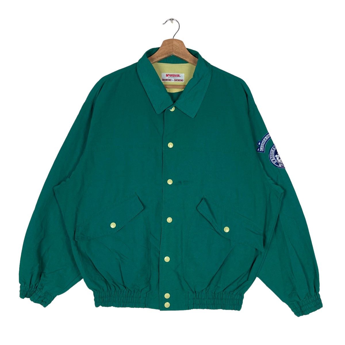 McGregor Vintage McGregor Sportswear Snap Button Jacket Size US L / EU 52-54 / 3 - 1 Thumbnail