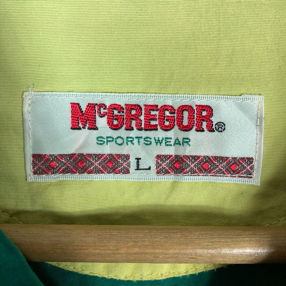McGregor Vintage McGregor Sportswear Snap Button Jacket Size US L / EU 52-54 / 3 - 6 Thumbnail