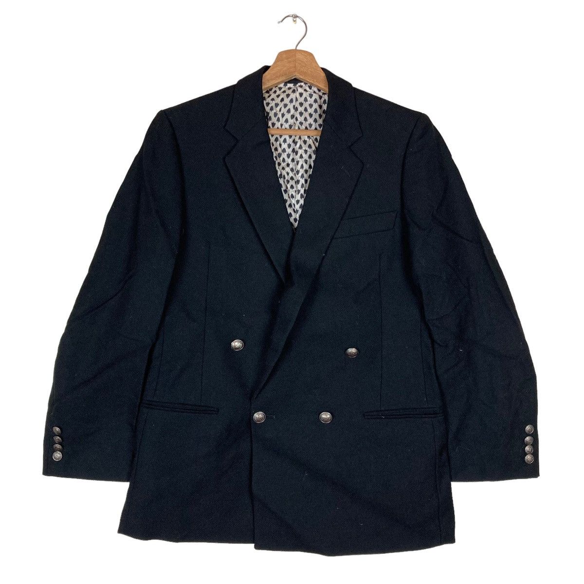 Vintage Hardy Amies London Collection Wool Coat Jacket