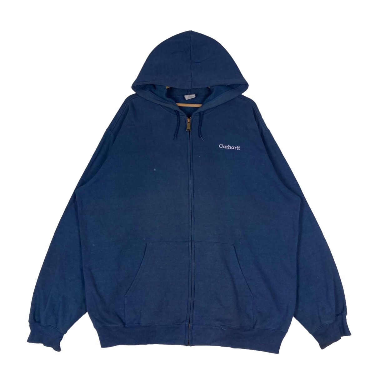 Carhartt Vintage Carhartt Full Zipper Hoodie Jacket Size US XL / EU 56 / 4 - 1 Thumbnail