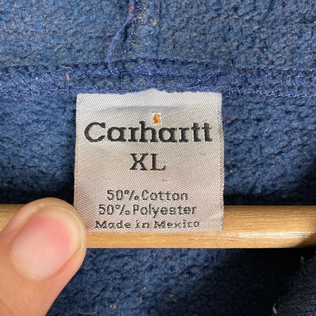 Carhartt Vintage Carhartt Full Zipper Hoodie Jacket Size US XL / EU 56 / 4 - 7 Thumbnail