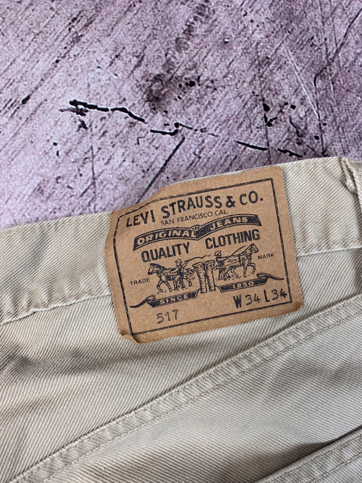 Levi's × Levi's Vintage Clothing × Vintage Vintage Levi’s 517 Denim Pants Size US 34 / EU 50 - 5 Thumbnail