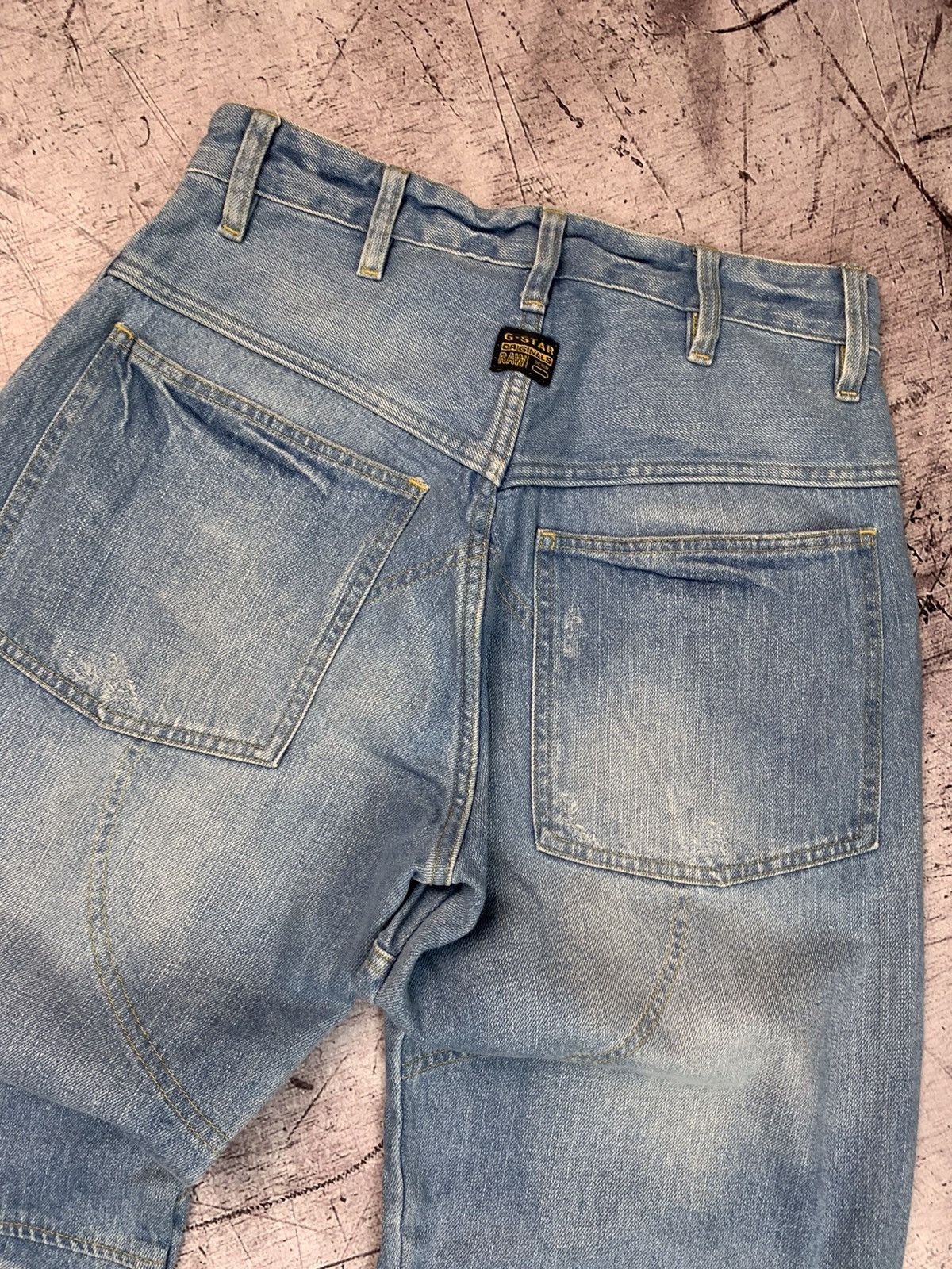 G-Star × Vintage G Star Raw vintage double knee jeans denim pants Size US 29 - 5 Thumbnail