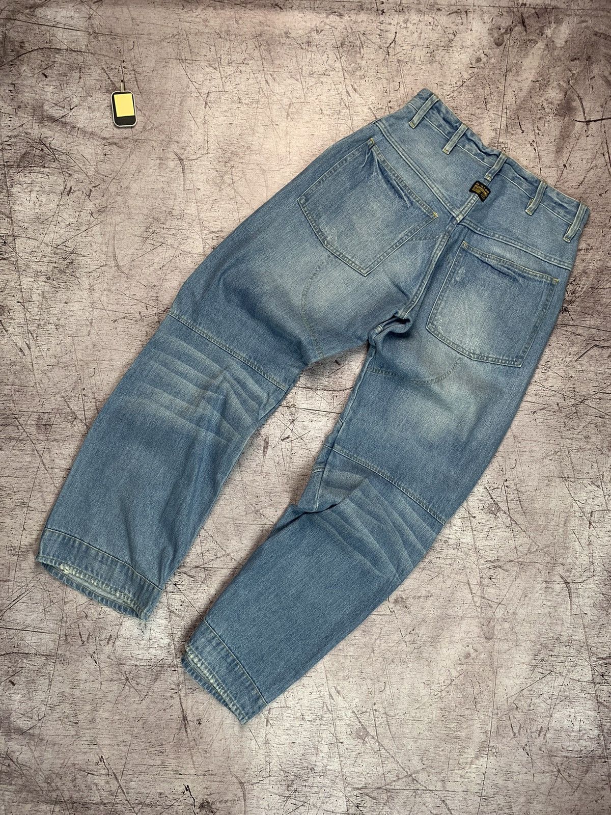 G-Star × Vintage G Star Raw vintage double knee jeans denim pants Size US 29 - 4 Thumbnail