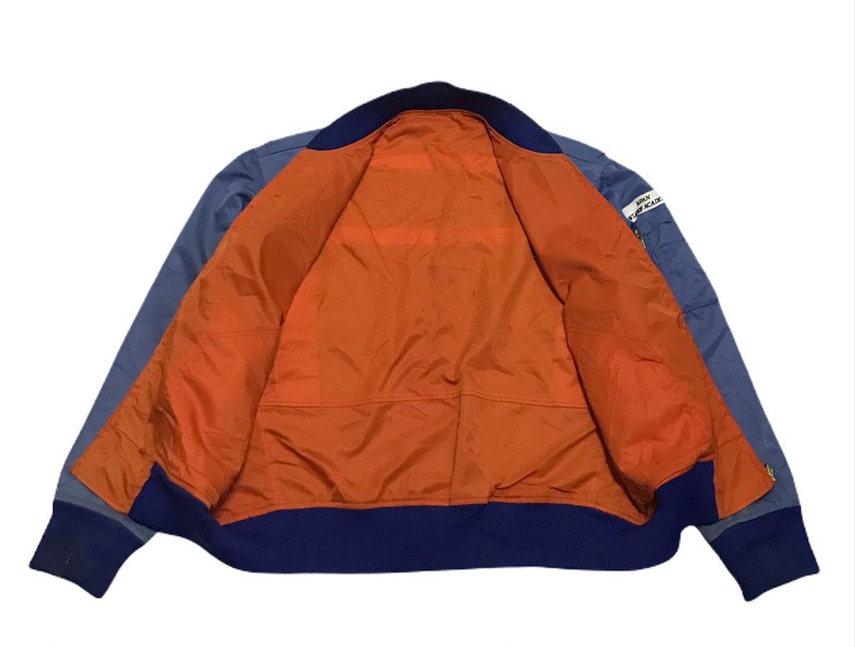 Japanese Brand Japan Aviation Academy reversible bomber jacket Size US L / EU 52-54 / 3 - 6 Thumbnail