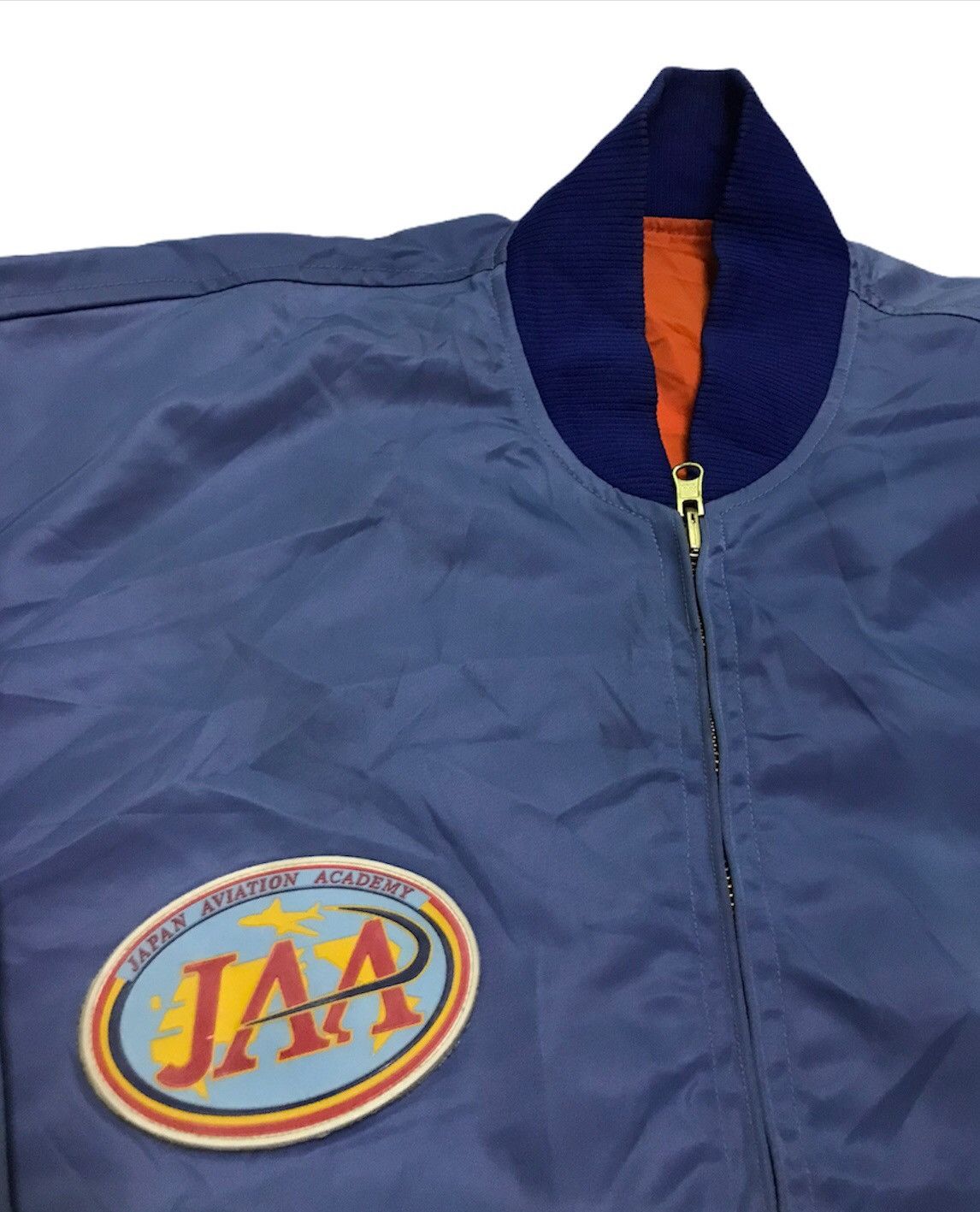 Japanese Brand Japan Aviation Academy reversible bomber jacket Size US L / EU 52-54 / 3 - 3 Thumbnail