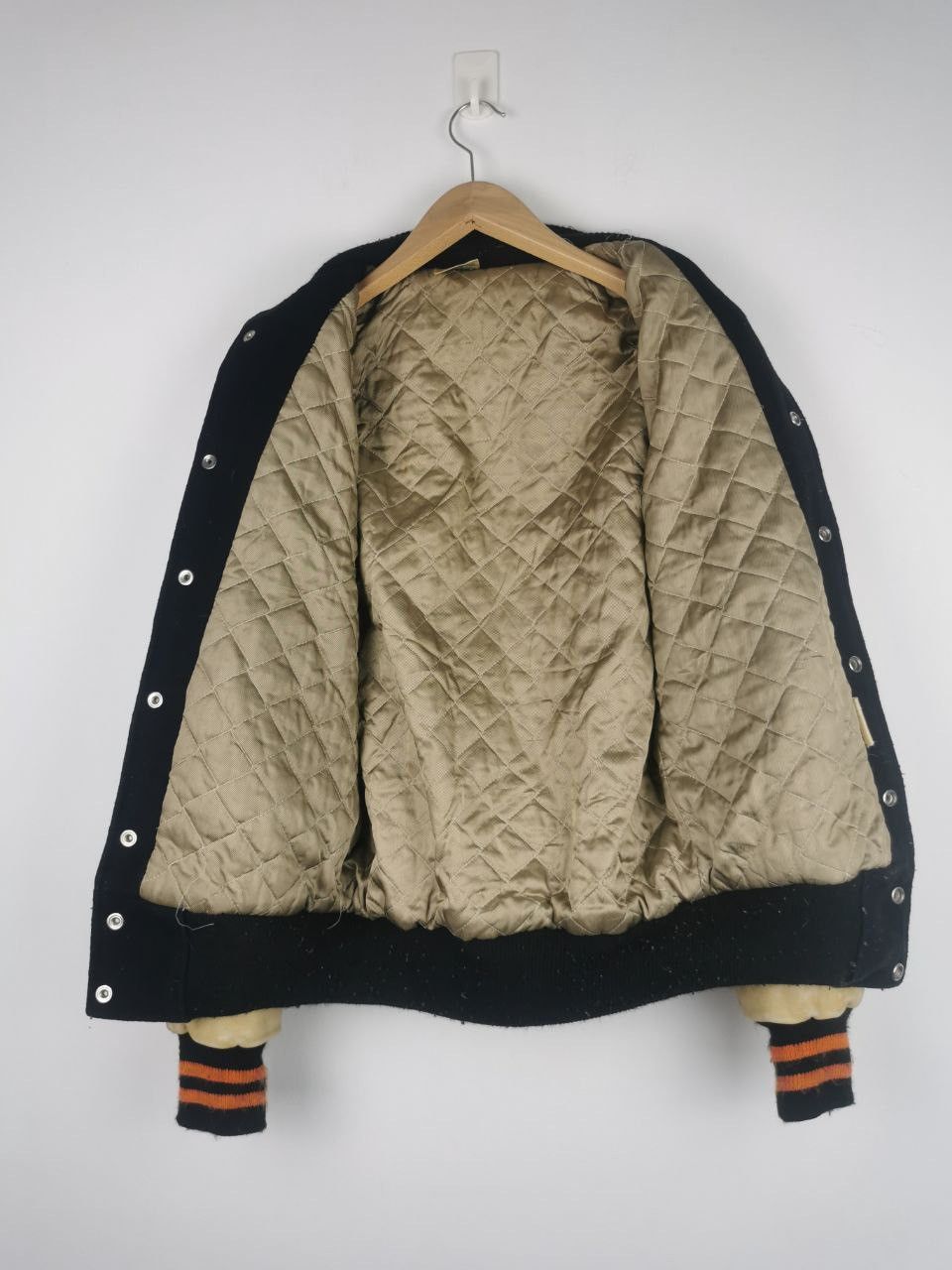 Vintage Vtg Admiral Sportwear Wool Varsity Jacket Leather Sleeve Size US M / EU 48-50 / 2 - 7 Thumbnail