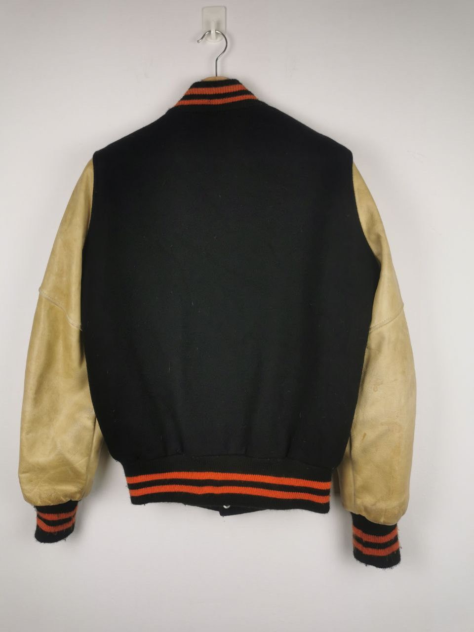 Vintage Vtg Admiral Sportwear Wool Varsity Jacket Leather Sleeve Size US M / EU 48-50 / 2 - 4 Thumbnail