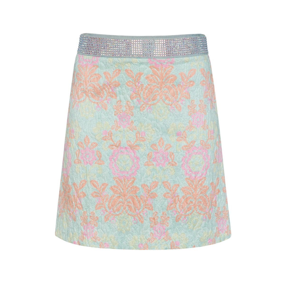 Dolce & Gabbana D&G 2004 Pastel Floral Skirt Size 31" - 2 Thumbnail